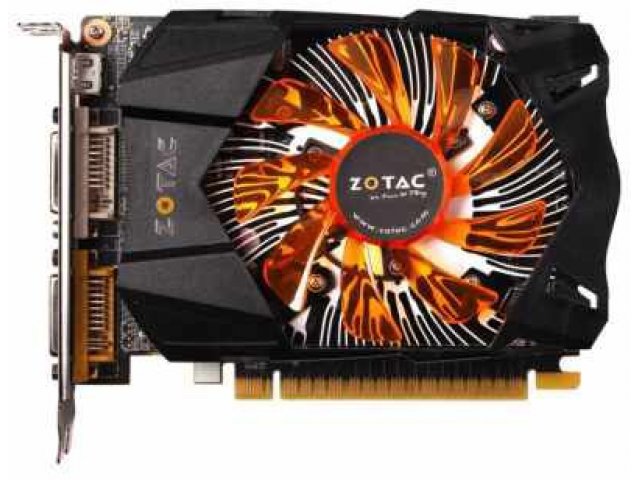 Видеокарта Zotac GeForce GTX 650 Ti 941Mhz PCI-E 3.0 1024Mb 5400Mhz 128 bit 2xDVI Mini-HDMI HDCP (ZT-61101-10M) в городе Челябинск, фото 1, стоимость: 5 320 руб.