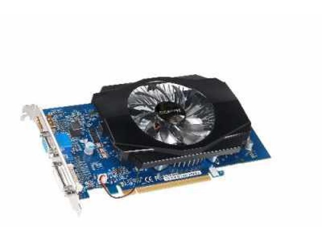 Видеокарта Gigabyte Radeon HD 5570 650Mhz PCI-E 2.1 1024Mb 1600Mhz 128 bit 400W VGA DVI HDMI HDCP (GV-R557D3-1GI) в городе Челябинск, фото 1, стоимость: 2 190 руб.