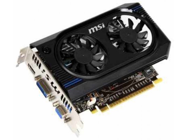 Видеокарта MSI GeForce GT 640 900Mhz PCI-E 3.0 2048Mb 1782Mhz 128 bit DVI HDMI HDCP (N640GT-MD2GD3 V3) в городе Челябинск, фото 1, стоимость: 3 390 руб.