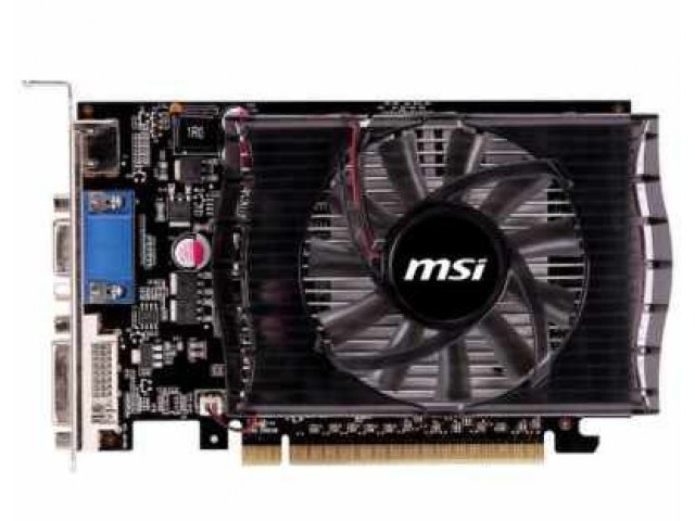 Видеокарта MSI GeForce GT 630 810Mhz PCI-E 2.0 1024Mb 1000Mhz 128 bit VGA DVI HDMI HDCP (N630GT-MD1GD3) в городе Челябинск, фото 1, стоимость: 2 290 руб.