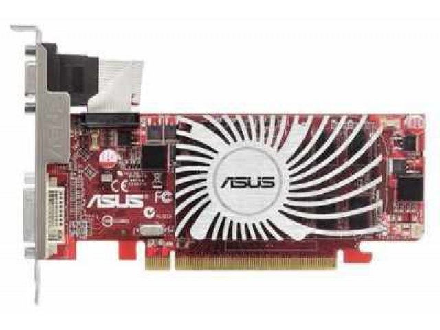 Видеокарта Asus Radeon HD 5450 650Mhz PCI-E 2.1 1024Mb 800Mhz 64 bit DVI HDMI HDCP Silent LP в городе Челябинск, фото 1, стоимость: 1 290 руб.