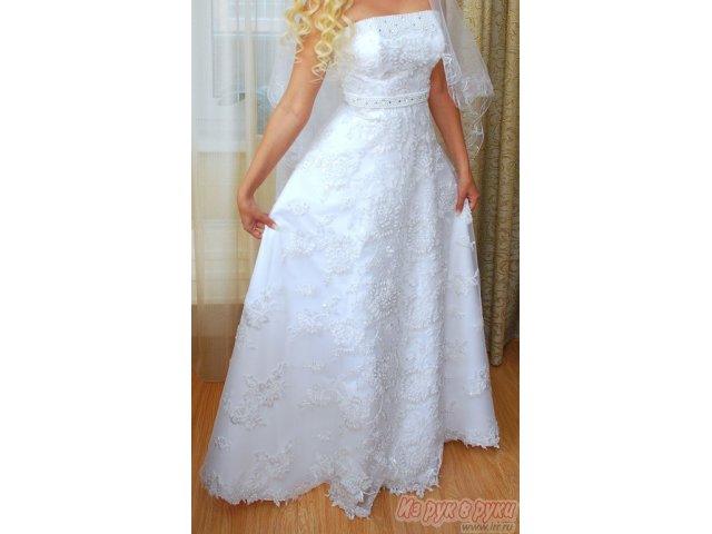 продается прекрасное свадебное платье в городе Екатеринбург, фото 2, стоимость: 6 000 руб.