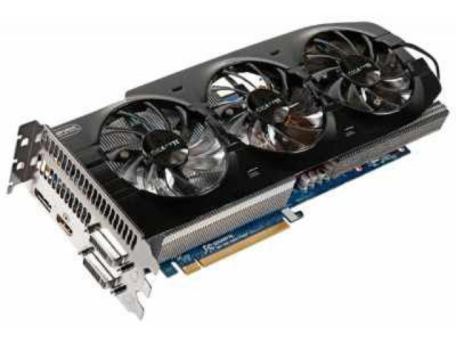 Видеокарта Gigabyte GeForce GTX 670 980Mhz PCI-E 3.0 4096Mb 6008Mhz 256 bit 550W 2xDVI HDMI HDCP DP (GV-N670OC-4GD) в городе Тюмень, фото 1, стоимость: 17 390 руб.