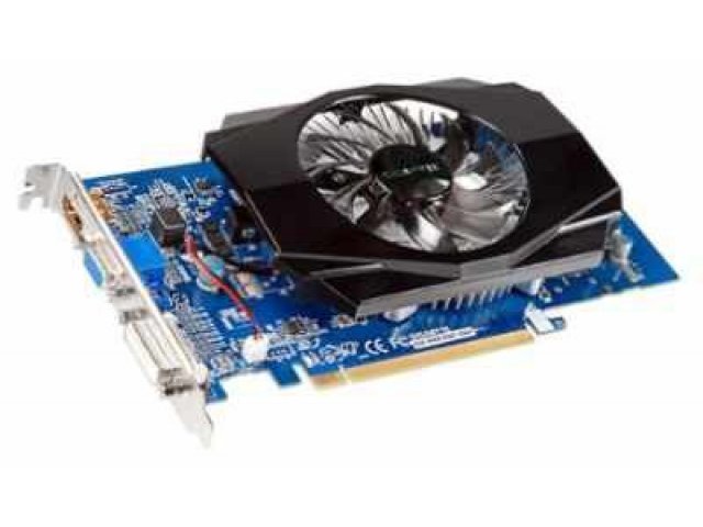 Видеокарта Gigabyte Radeon HD 6570 650Mhz PCI-E 2.1 2048Mb 1600Mhz 128 bit 400W VGA DVI HDMI HDCP (GV-R657D3-2GI) в городе Тюмень, фото 1, стоимость: 2 290 руб.