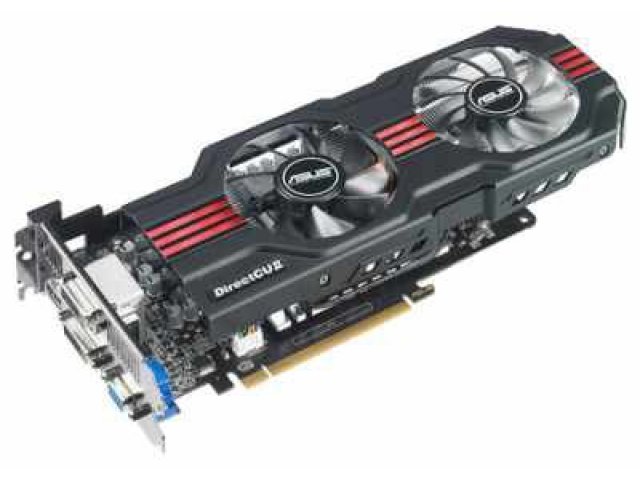 Видеокарта Asus GeForce GTX 650 Ti 1033Mhz PCI-E 3.0 1024Mb 5400Mhz 128 bit VGA 2xDVI HDMI HDCP (GTX650TI-DC2T-1GD5) в городе Тюмень, фото 1, стоимость: 6 190 руб.