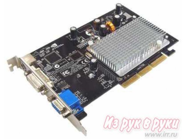 Видеокарта Inno3D GeForce 6200 350Mhz AGP 512Mb 533Mhz 64 bit VGA DVI TV (I-A6200-H4E3) в городе Челябинск, фото 1, стоимость: 1 790 руб.