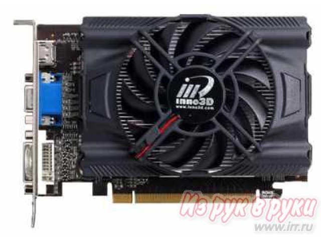 Видеокарта Inno3D GeForce GT 430 700Mhz PCI-E 2.0 4096Mb 1333Mhz 128 bit VGA DVI HDMI HDCP (N430-2DDV-M3CX) в городе Тюмень, фото 1, стоимость: 2 690 руб.