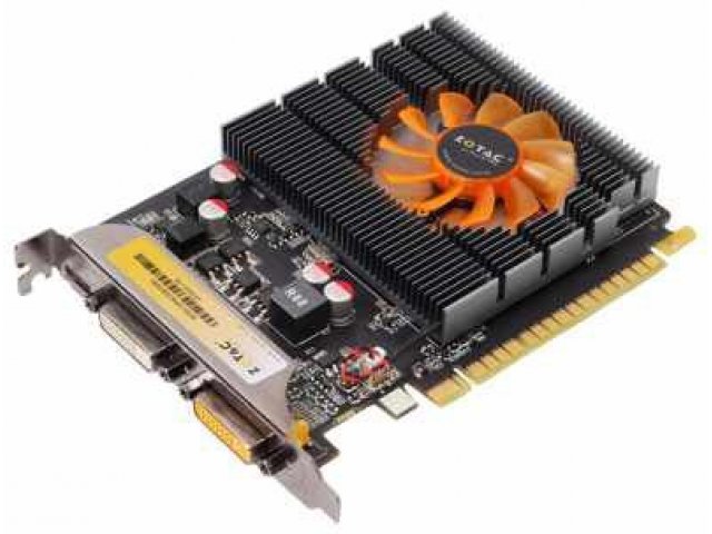 Видеокарта Zotac GeForce GT 640 900Mhz PCI-E 3.0 2048Mb 1066Mhz 128 bit 2xDVI mHDMI HDCP (ZT-60206-10L) в городе Тюмень, фото 1, стоимость: 3 290 руб.