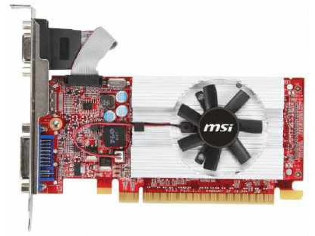 Видеокарта MSI GeForce GT 610 810Mhz PCI-E 2.0 2048Mb 1000Mhz 64 bit VGA DVI HDMI HDCP (N610GT-MD2GD3/LP) в городе Тюмень, фото 1, стоимость: 1 720 руб.