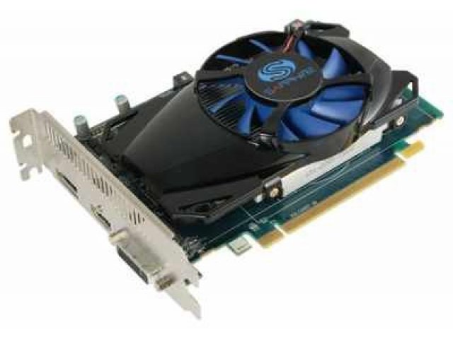 Видеокарта Sapphire Radeon HD 7750 850Mhz PCI-E 3.0 1024Mb 4800Mhz 128 bit DVI HDMI HDCP DP (11202-05-20G) в городе Нижний Тагил, фото 1, стоимость: 4 490 руб.