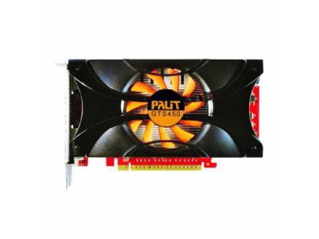 Видеокарта Palit GeForce GTS450 PCI-E 2.0 512Mb gDDR5 128 bit Box в городе Нижний Тагил, фото 1, стоимость: 2 500 руб.