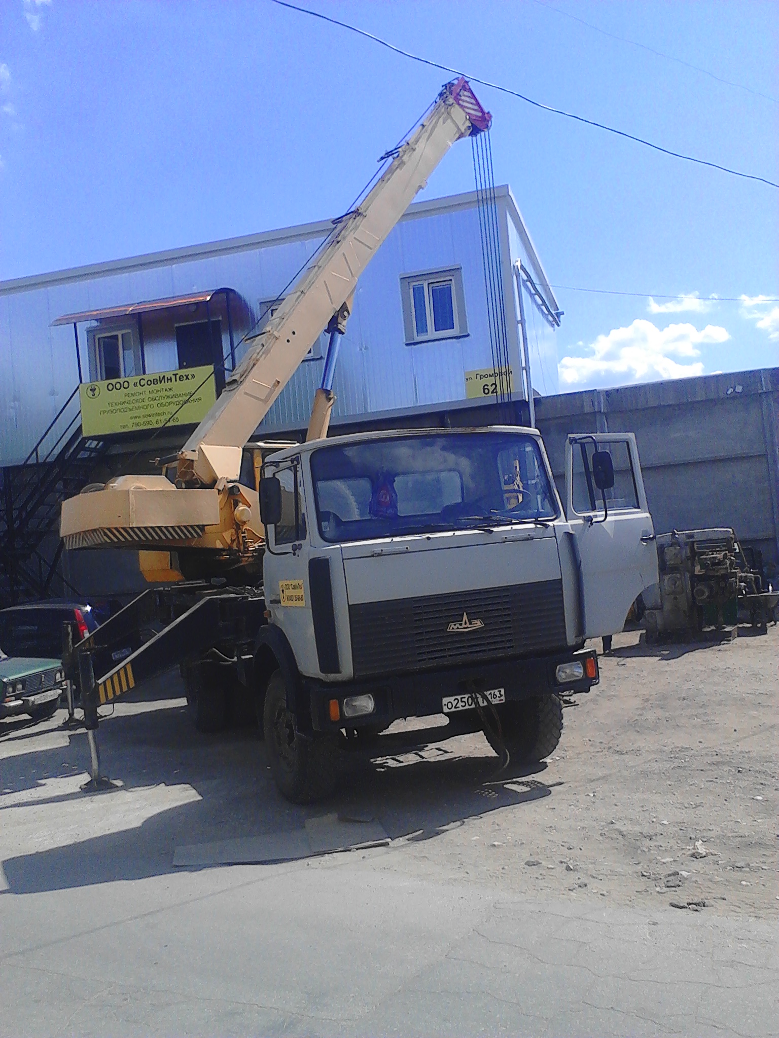 Аренда Автокрана Ивановец в городе Тольятти, фото 1, Самарская область