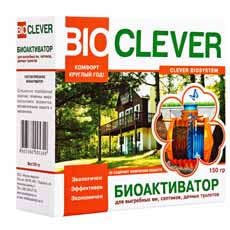 Биоактиватор для очистки, обработки септиков, сливных, выгребных ям Bioclever в городе Москва, фото 1, стоимость: 590 руб.