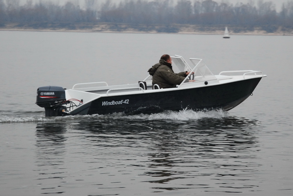 Моторная лодка Windboat-42M Pro в городе Ярославль, фото 2, Моторные лодки