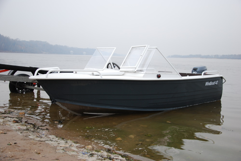 Моторная лодка Windboat-42M Pro в городе Ярославль, фото 1, Ярославская область