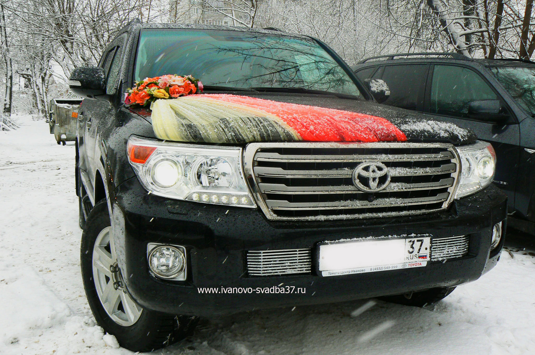 Свадебный кортеж Toyota Land Cruiser 200 в городе Иваново, фото 1, Ивановская область