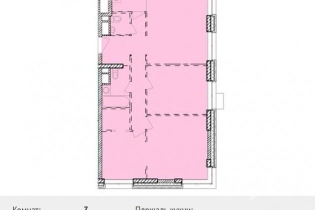 3-к квартира, 83 м², 3/23 эт. в городе Москва, фото 1, стоимость: 11 639 600 руб.