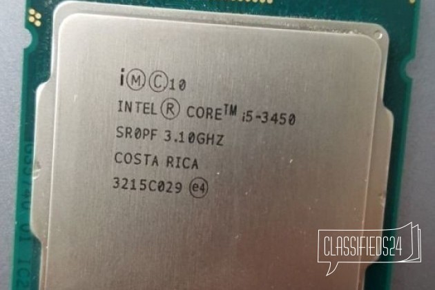 Intel core i5-3450 в городе Тамбов, фото 2, Тамбовская область