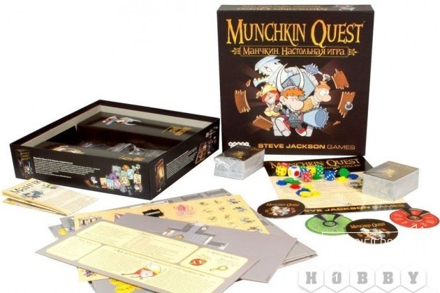 Настольная игра Манчкин Квест / Munchkin Quest в городе Новосибирск, фото 1, телефон продавца: +7 (923) 170-50-10