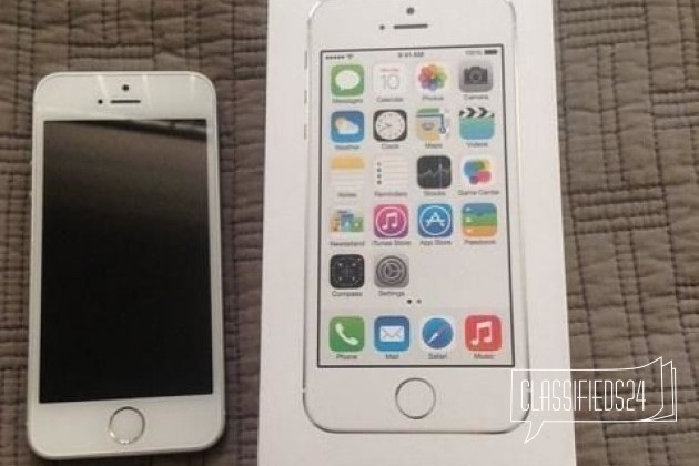 iPhone 5s silver 16 gb в городе Чита, фото 1, стоимость: 17 500 руб.