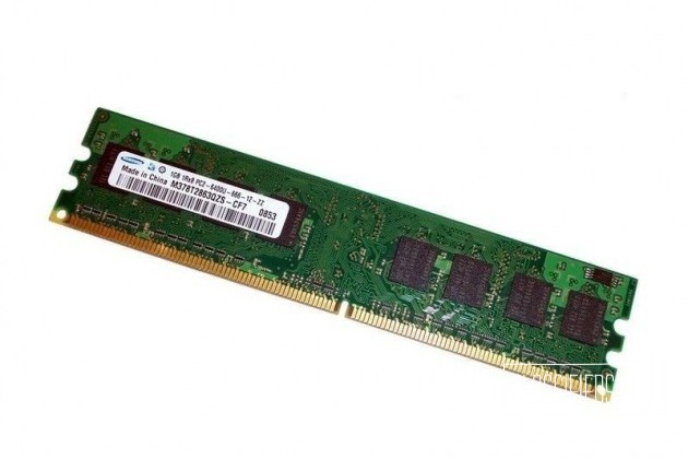 DDR2-800 1 Gb Samsung 2 шт в городе Волгодонск, фото 1, телефон продавца: +7 (988) 540-34-80