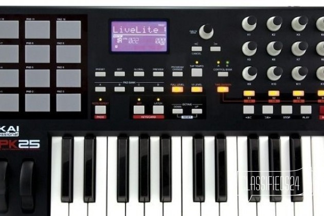 Akai mpk 25 в городе Нижний Новгород, фото 1, телефон продавца: +7 (964) 833-79-51