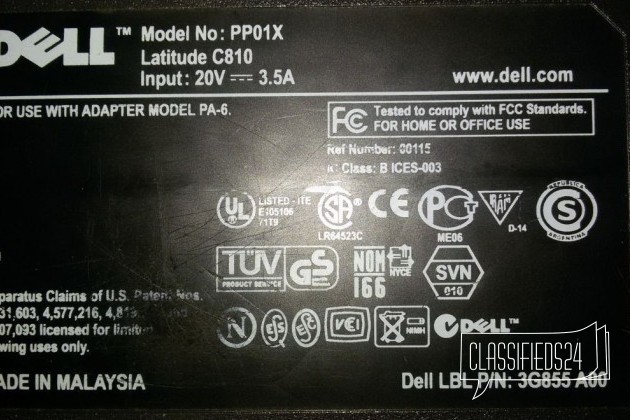 Ноутбук Dell Latitude C810 (полностью рабочий) в городе Копейск, фото 3, Ноутбуки