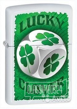 Зажигалка Zippo 28298 Locky Clover Dice в городе Москва, фото 1, Московская область