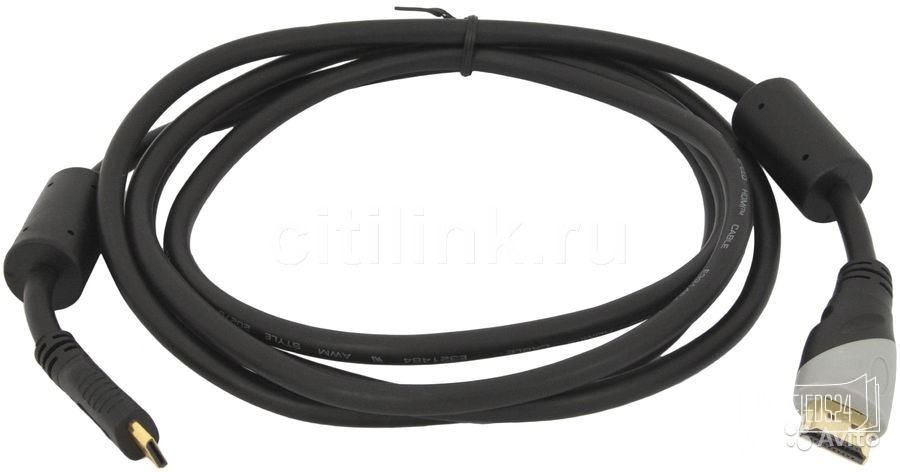 Кабель видео PC PET hdmi (m) - Mini hdmi (m), 2м в городе Камышин, фото 2, Кабели и адаптеры