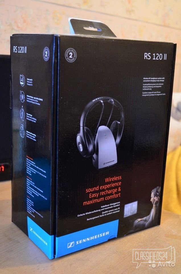 Наушники Sennheiser RS120-II в городе Тюмень, фото 4, Тюменская область