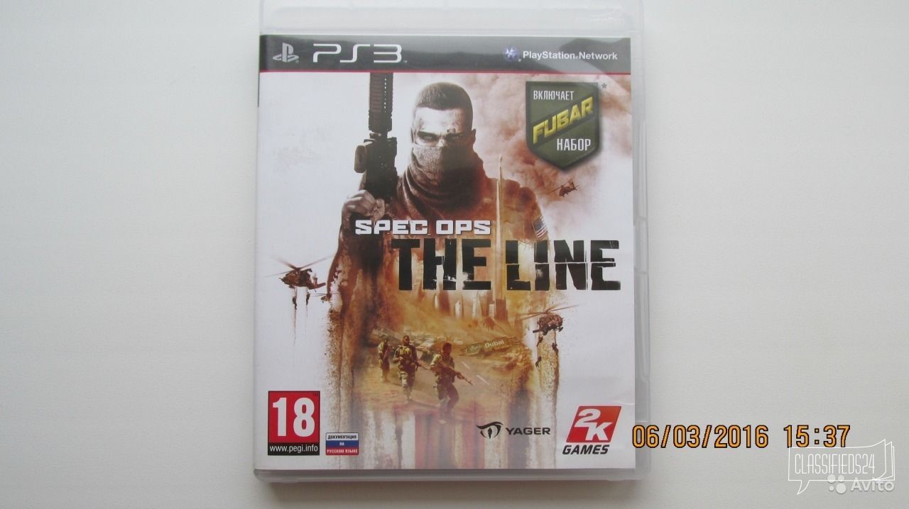 Spec OPS The Line игра на PS3 в городе Казань, фото 1, телефон продавца: +7 (900) 324-84-82