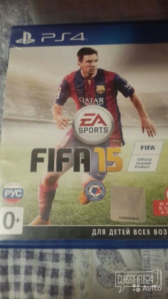 Fifa15-фифа15 на PS4 в городе Челябинск, фото 1, Игры для приставок