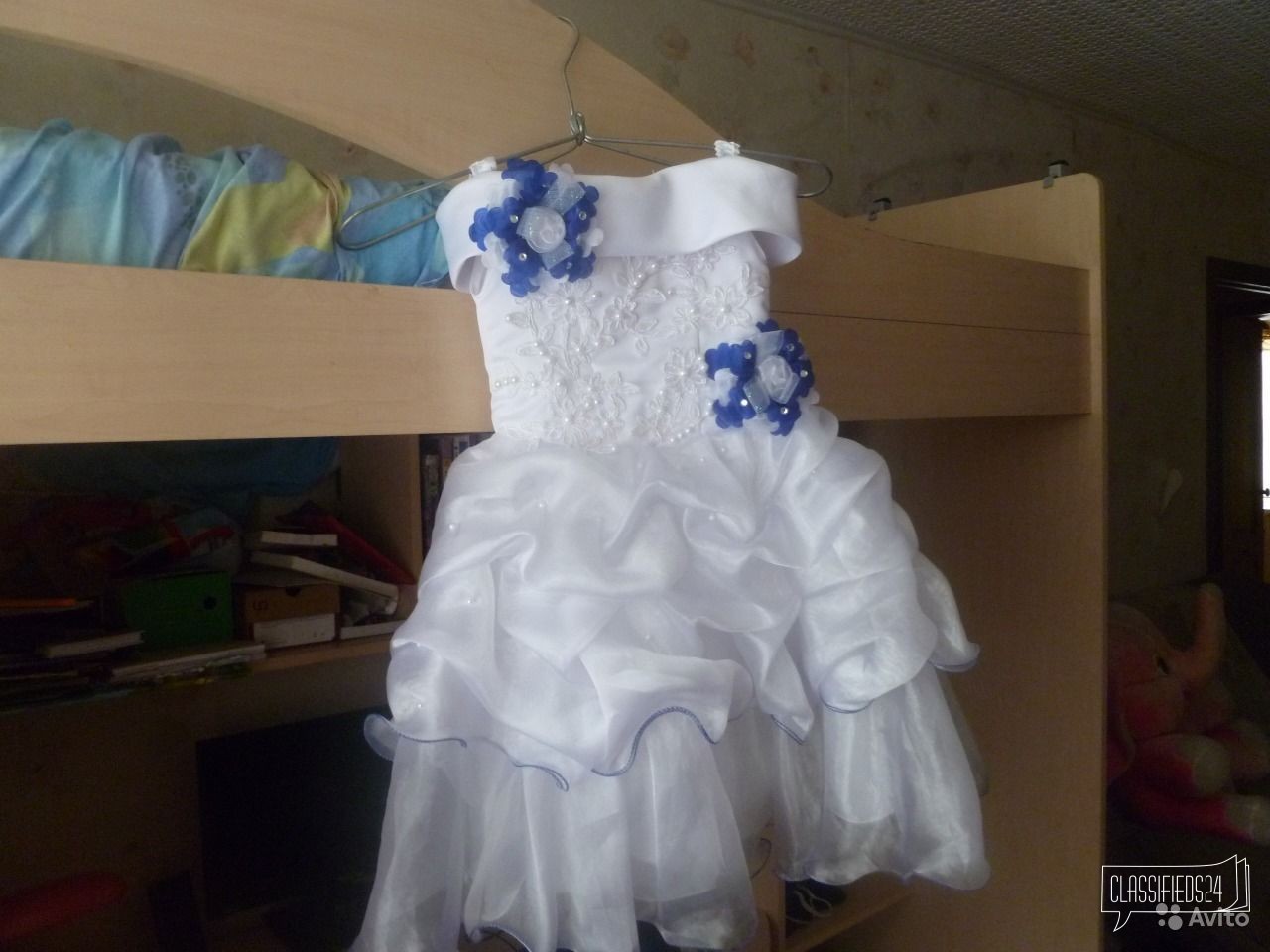 Платье белое праздничное в городе Ковров, фото 1, телефон продавца: +7 (910) 175-42-68