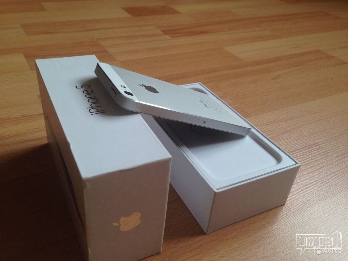 iPhone 5 16Gb white в городе Железногорск, фото 3, телефон продавца: +7 (950) 876-48-56