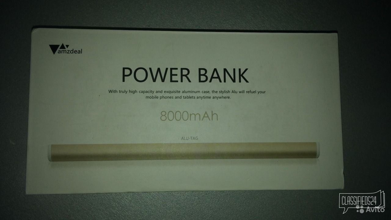 Power Bank Amzdeal 8000mAh в городе Магнитогорск, фото 1, стоимость: 500 руб.