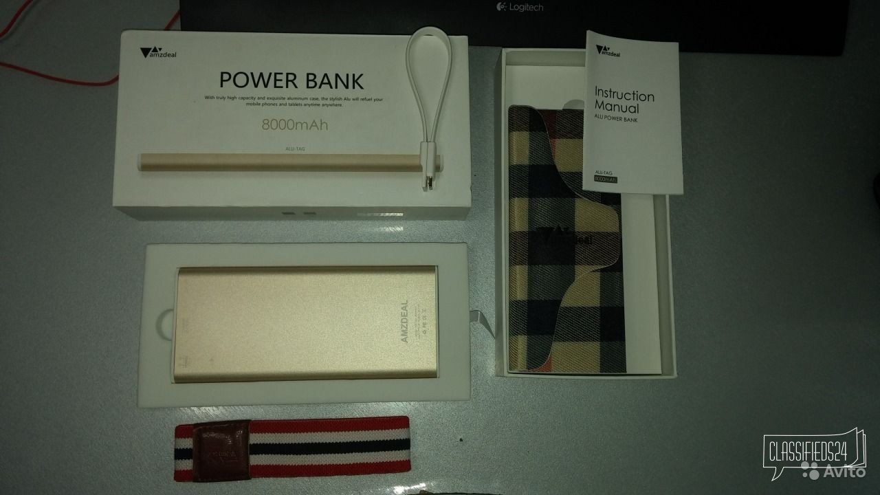 Power Bank Amzdeal 8000mAh в городе Магнитогорск, фото 2, Зарядные устройства