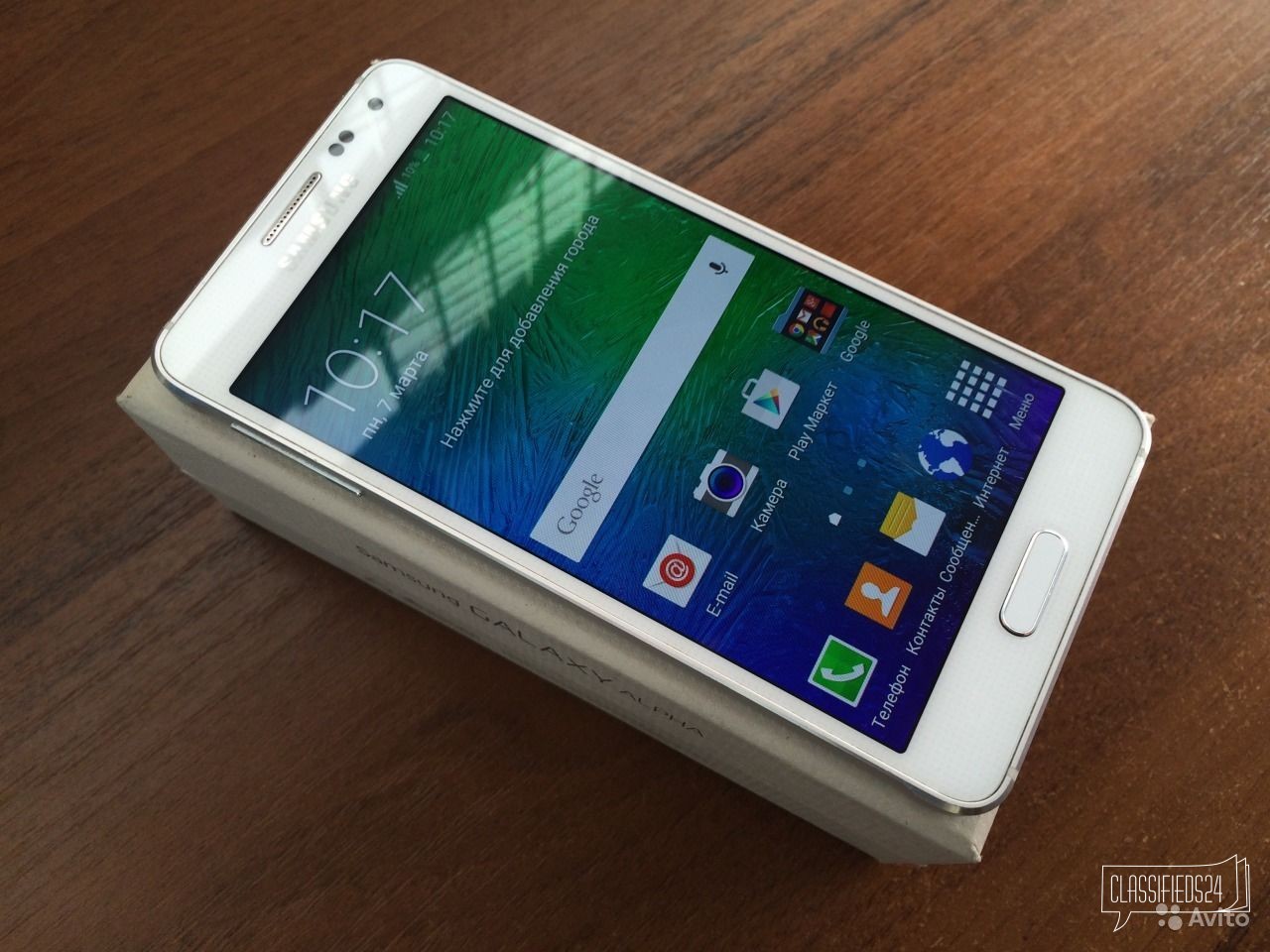 Продам Samsung Galaxy Alpha White в городе Севастополь, фото 1, стоимость: 18 000 руб.