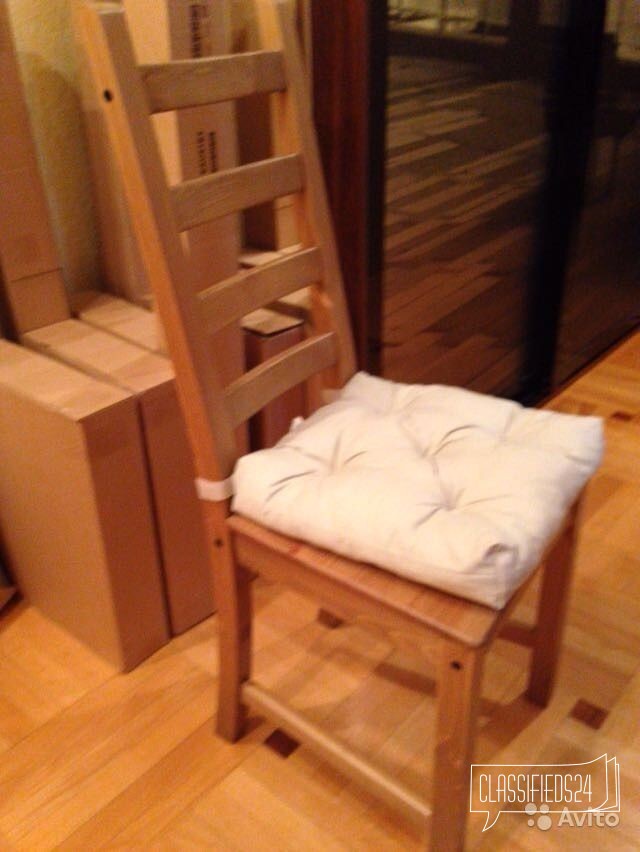 Продаю новые стулья, в упаковке ikea в городе Киров, фото 1, стоимость: 3 200 руб.