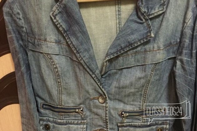 Пиджак джинсовый в городе Ярославль, фото 1, Пиджаки и костюмы