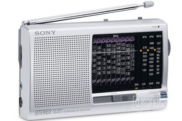 Радиоприёмник Sony ICF-SW11, Б/У в городе Киселевск, фото 1, телефон продавца: +7 (923) 622-53-03