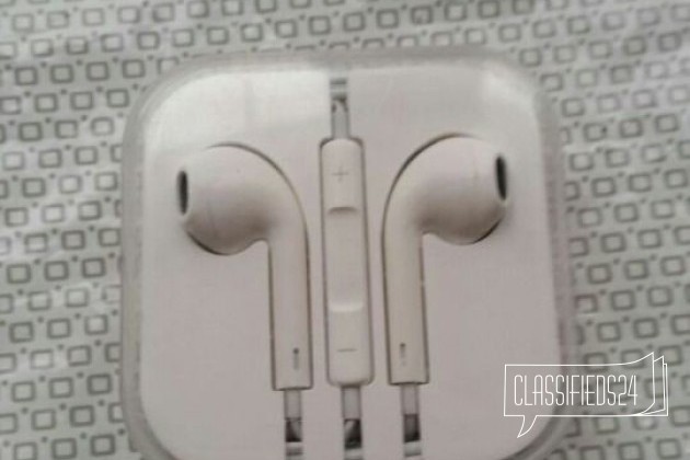 Ear Pods гарнитура в городе Чита, фото 1, телефон продавца: +7 (914) 519-26-25