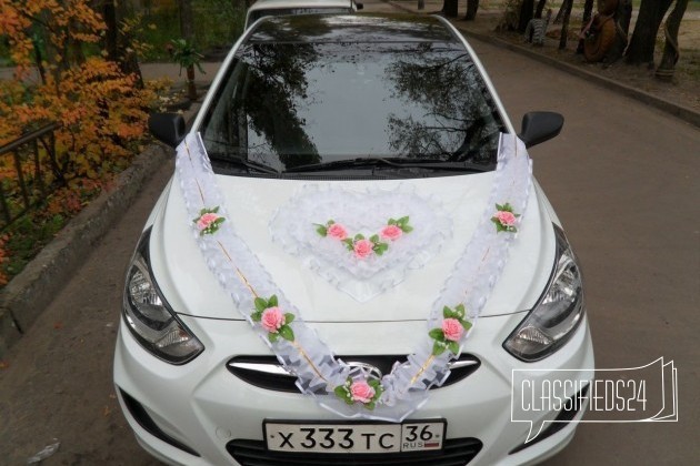 Hyundai Solaris - авто на свадьбу в городе Воронеж, фото 4, Аренда транспорта