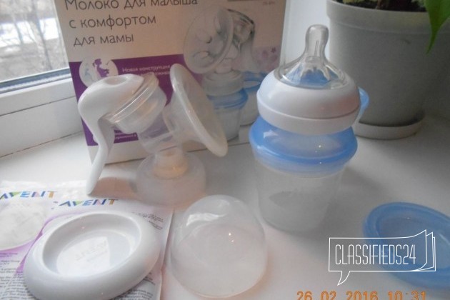 Молокоотсос Philips Avent ручной в городе Нижнекамск, фото 2, телефон продавца: +7 (987) 236-60-68