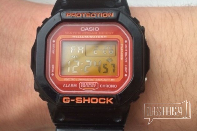 Продам часы G-shock protection б/у в городе Владимир, фото 1, Владимирская область