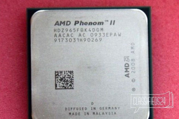 Продам процессор AMD Phenom II X4 965 в городе Новосибирск, фото 1, телефон продавца: +7 (913) 947-56-96