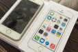 iPhone 5s, 16gb, белый в городе Благовещенск, фото 1, Амурская область