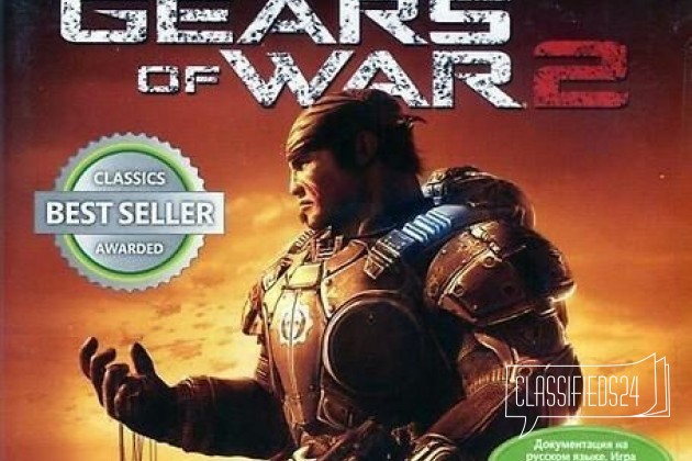 Gears of War 2 для Xbox 360 в городе Хабаровск, фото 1, телефон продавца: +7 (924) 104-60-55