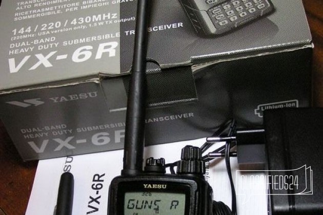 Yaesu VX-6R в городе Благовещенск, фото 1, телефон продавца: +7 (961) 952-21-11