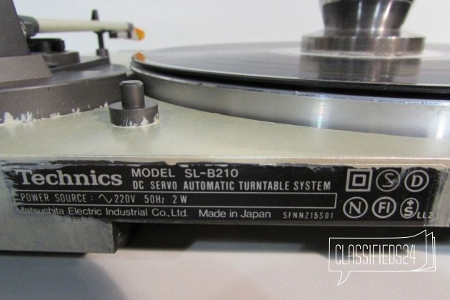 Technics SL-B210 Виниловый проигрыватель в городе Санкт-Петербург, фото 4, Усилители и ресиверы