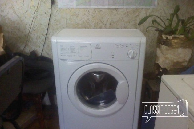 Машина стиральная indesit 33см в отл. сост в городе Пермь, фото 1, телефон продавца: +7 (919) 463-70-03